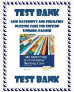 Test Bank For Safe Maternity & Pediatric Nursing Care 2nd Edition Luanne Linnard-Palmer