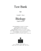Test Bank For Campbell Biology Concepts & Connections 8th