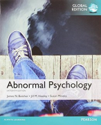 Butcher, Hooley, Mineka: Abnormal Psychology 16th ed Summary Ch 10-16