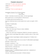Notities Chemisch Rekenen
