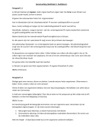 Biologie Samenvatting Hoofdstuk 1  HAVO/VWO 1