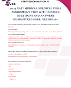  ATI RN FUNDAMENTALS PREDICTOR LEADERSHIP SURGICAL PROCTORED Test Bank Final and Midterm Exams with 1200+ Latest Questions and Correct Answers Reviewed in 2024 Study Guide Bundle new Offer