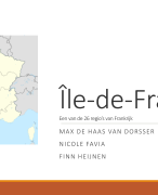Presentatie Île-de-France 2VWO