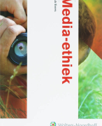 Samenvatting Media-ethiek