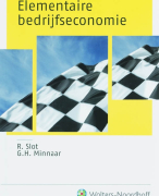 Samenvatting Elementaire bedrijfseconomie