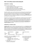NLT samenvatting module Eiwitkristallografie