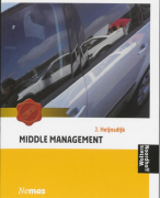 Samenvatting Middle management