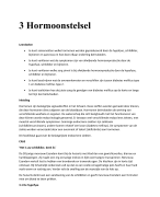 3 Hormoonstelsel uitleg