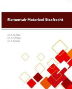 Elementair materieel strafrecht