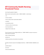 ATI NURSING CARE OF CHILDREN PROCTORED  EXAM LATEST 2022-2023 / NURSING CARE OF  CHILDREN ATI PROCTORED 300+ EXAM  QUESTIONS AND CORRECT ANSWERS |  VERIFIED ANSWERS(2 DIFFERENT VERSIONS)