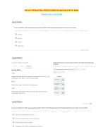 RN ATI PEDIATRIC PROCTORED EXAM 2023 WITH NGN (Answer Key at the End)