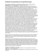 Inleiding in de Psychologie hoofdstuk 8 - Gray (Open Universiteit) 