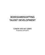 Boeksamenvatting \
