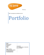 Goedgekeurd portfolio verpleegkunde stage 2e jaars