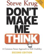 Summary Steve Krug - Don't make me think!