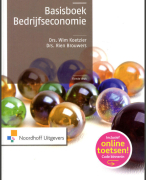 Basisboek bedrijfseconomie