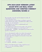 MATERNAL NEWBORN ATI TEST A  FINAL EXAM LATEST 2024 UPDATE  WITH COMPLETE QUESTIONS AND  VERIFIED CORRECT  ANSWERS/GRADED A+