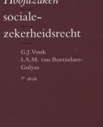 Samenvatting Hoofdzaken socialezekerheidsrecht