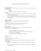 Vennootschapsrecht 2016-2017