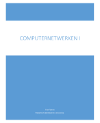 Computernetwerken I