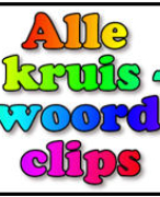 Alle antwoordbladen van de Kruiswoordclips