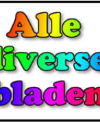 Alle antwoordbladen van diverse puzzels en opdrachten