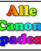 Alle antwoordbladen van de Canonpaden