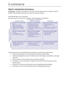 Samenvatting e-Commerce