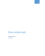 Data-onderzoek bedrijfsmanagement