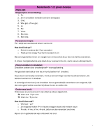 samenvatting nederlands 1.2: groen grammaticaboekje 