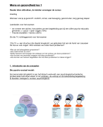 VOLLEDIGE Samenvatting AP Mens en gezondheid 1, 2024 