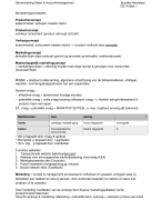 Samenvatting Sales & Accountmanagement CE Jaar 1