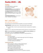 Samenvatting partim MVO - 1ML 