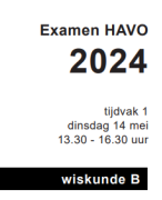 uitwerkingen examen wiskunde havo 2024 tijdvak 1 - wiskunde-b