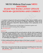 NR 511 Midterm Final exam NR511 MIDTERM 80 QUESTIONS AND ANSWERS 2024