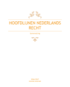 Hoofdlijnen Nederlands Recht - C.J. Loonstra - Hele boek!! 