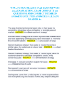 WPC 470 MOORE ASU FINAL EXAM NEWEST  2024 EXAM ACTUAL EXAM COMPLETE 120  QUESTIONS AND CORRECT DETAILED  ANSWERS (VERIFIED ANSWERS) ALREADY  GRADED A+.