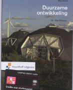 Samenvatting Basisboek Duurzame Ontwikkeling