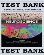 Neuroscience 6th edition by purves Test Bank