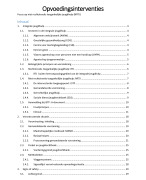 Samnevatting opvoedingsinterventies - Fase 3 SPP
