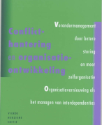 Samenvatting Conflicthantering en organisatie-ontwikkeling