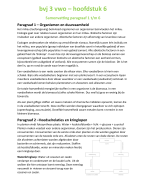Biologie voor jou - samenvatting 6.1 t/m 6.6  - ecologie en duurzaamheid