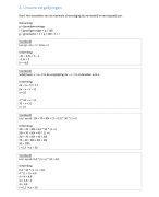 Financieringswiskunde - aantekeningen