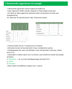 Samenvatting Biologie Celademhaling