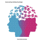 Samenvatting 'Psychologie voor de praktijk' en bijbehorende hoorcolleges