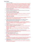 Examenvragen zorgthema 2 : uitscheiding