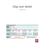 Oog voor detail verslag (bouwkunde) 