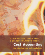 Samenvatting Cost Accounting NL-versie