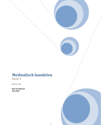 Methodische cyclus dossier 2