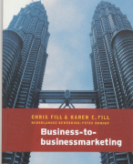 Samenvatting Business-to-businessmarketing